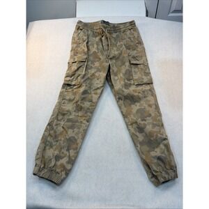 Denim Co Loose Fit Cargo Camo Jogger Utility Pants W38 L 30 - 2 XL EUC